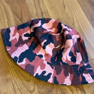 Rust Red Camouflage Bucket Hat